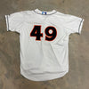 Delmarva Shorebirds Rawlings 2025 Team Issued White Jerseys