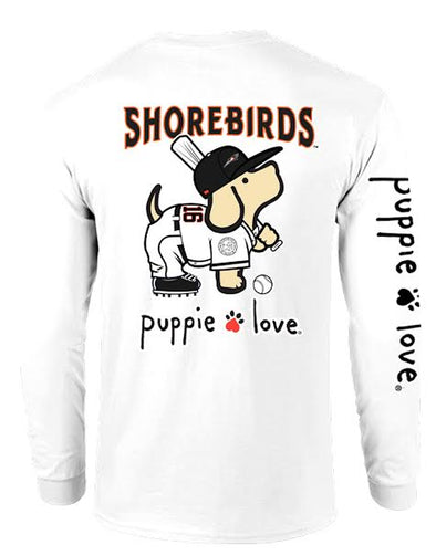Delmarva Shorebirds Puppie Love Long Sleeve Tee