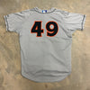 Delmarva Shorebirds Rawlings 2025 Team Issued Grey Jerseys