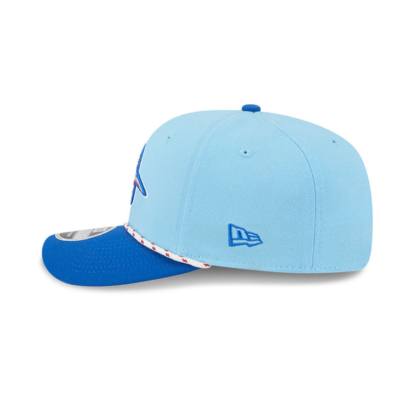 Delmarva Shorebirds New Era 9SEVENTY 2025 4th of July Stretch-Snap