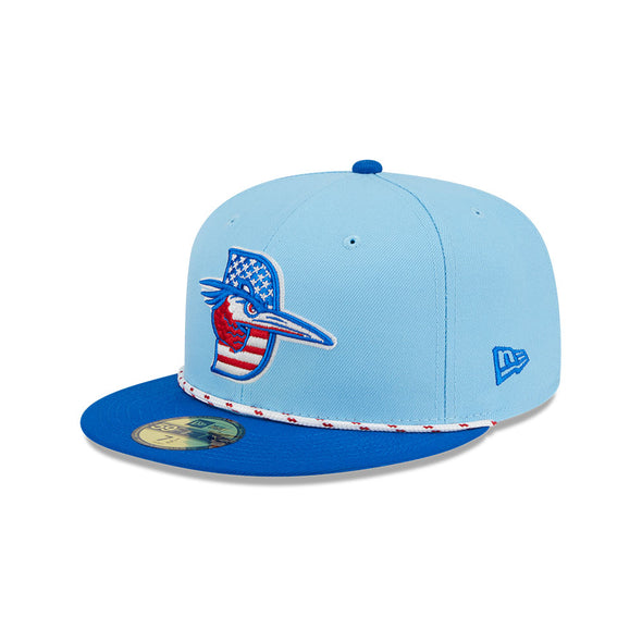 Delmarva Shorebirds 2025 4th of July New Era 59Fifty