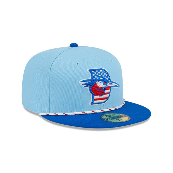 Delmarva Shorebirds 2025 4th of July New Era 59Fifty