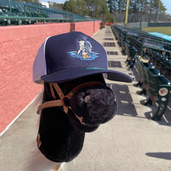 Delmarva Shorebirds Legacy Navy MPS Trucker