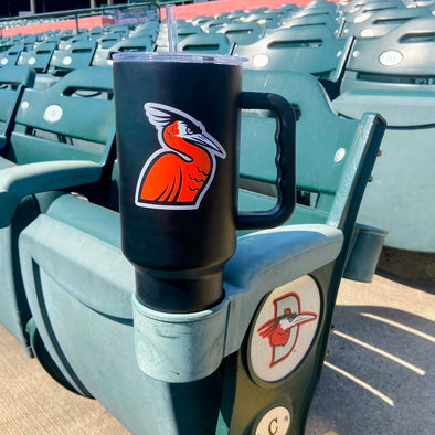 Delmarva Shorebirds Logo Brands 40oz Tumbler