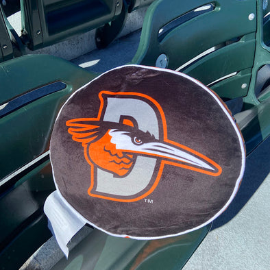 Delmarva Shorebirds Logo Brands Puff Pillow