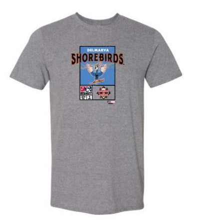 Delmarva Shorebirds Marvel's Defenders of the Diamond OT Sport Ticket Youth T-Shirt