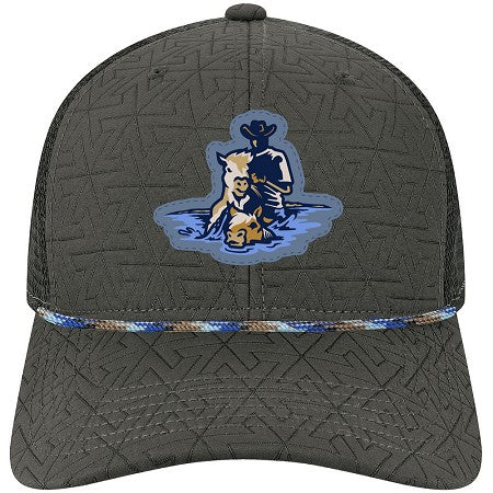 Delmarva Shorebirds Legacy Wild Ponies Quilted Mid-Pro Snapback