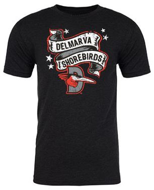 Delmarva Shorebirds 108 Stitches Rockabilly Tee