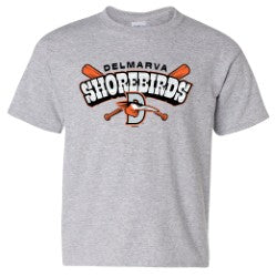 Delmarva Shorebirds Youth Sandals Tee