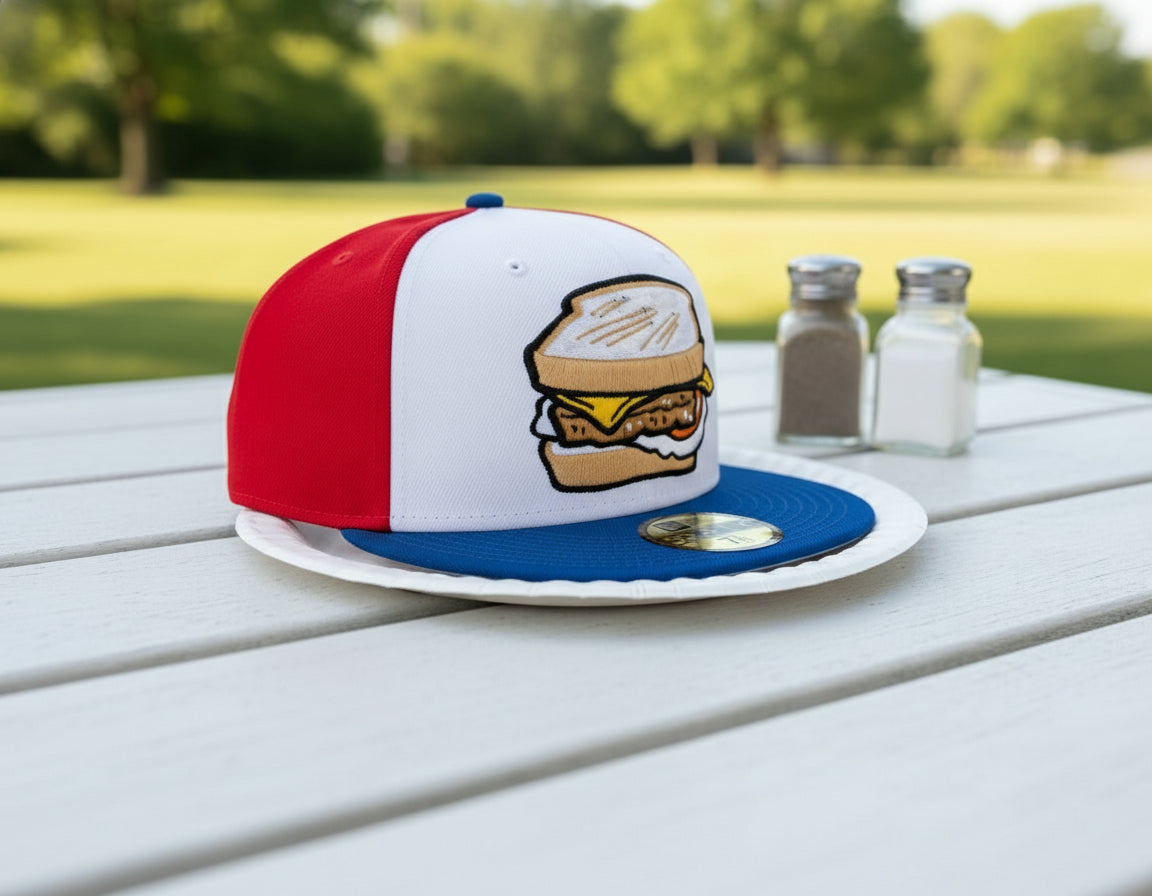 Delmarva Shorebirds New Era 59FIFTY On-Field Delmarva Scrapple TNC Fit