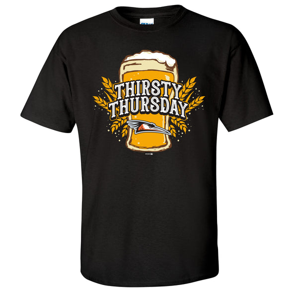 Delmarva Shorebirds Thirsty Thursday T-Shirt