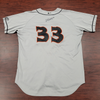 Rawlings Authentic Road Grey Jersey - Game Used & Autographed