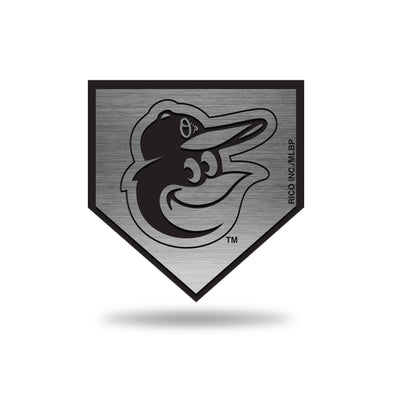 Delmarva Shorebirds Baltimore Orioles Antique Nickel Auto Emblem