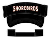 Delmarva Shorebirds Black Twill Visor