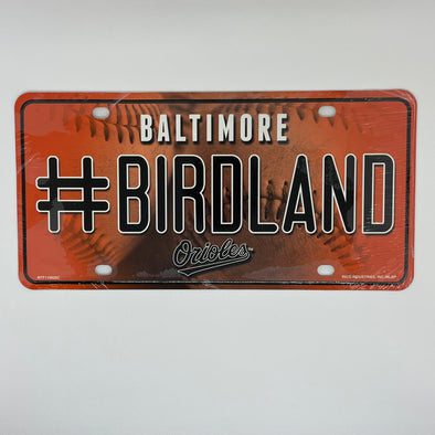 Delmarva Shorebirds Baltimore Orioles #BIRDLAND License Plate